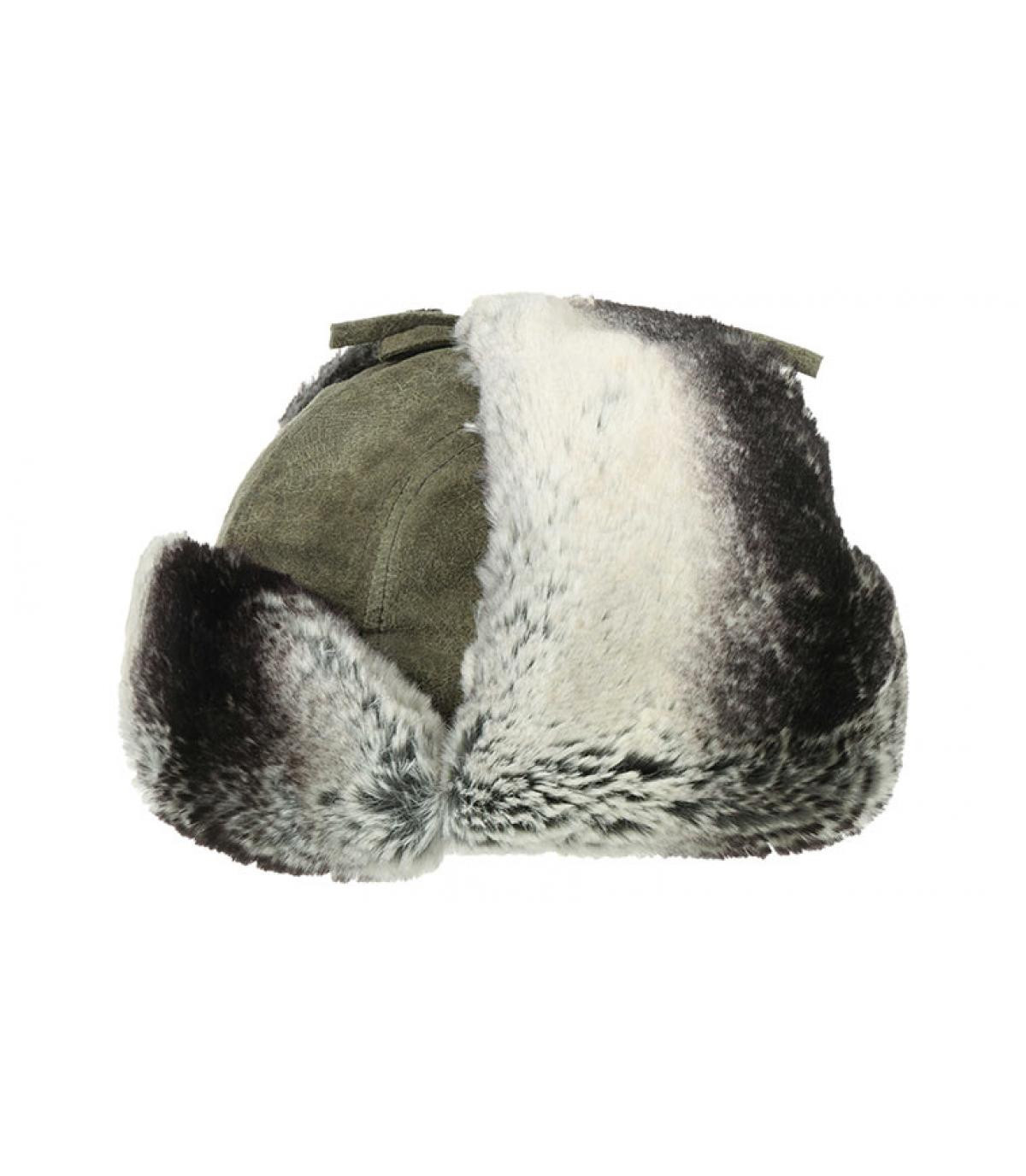 Stetson chapka in pelle verde